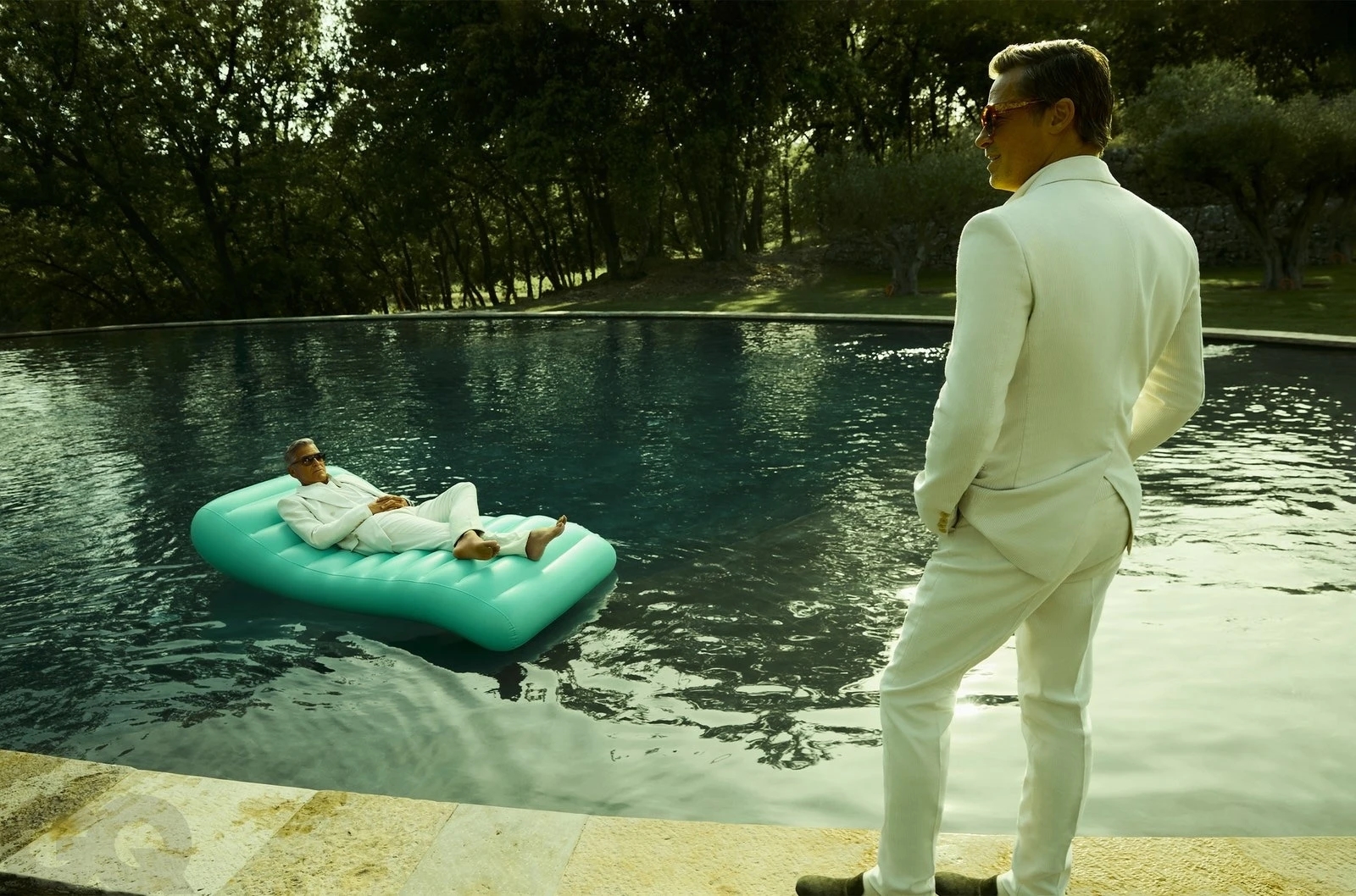 Brad Pitt, George Clooney, tình bạn, Hollywood