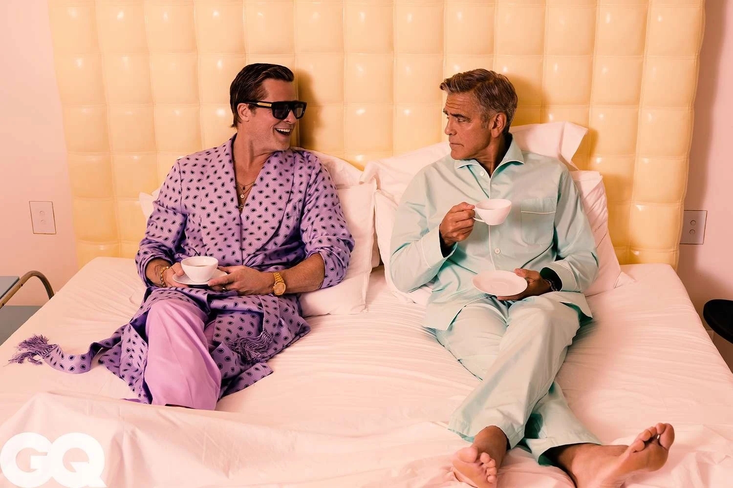 Brad Pitt, George Clooney, tình bạn, Hollywood