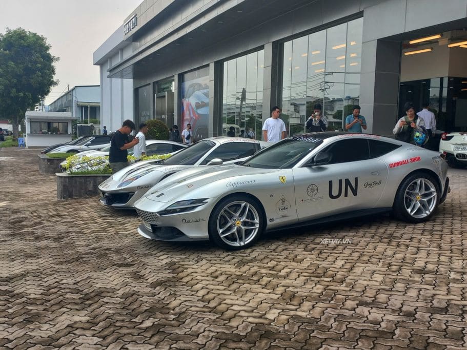 Gumball 3000, siêu xe qua vũ trung nguyên, siêu xe ferrari