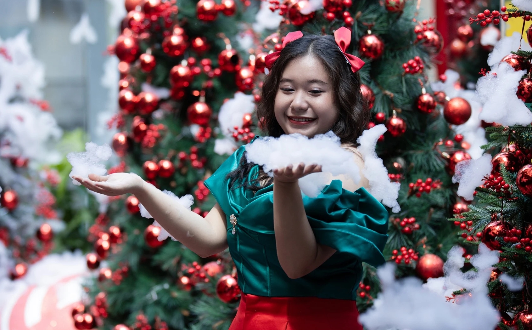 Đầu tháng 10 đã có ‘tuyết rơi’ ở Sài Gòn