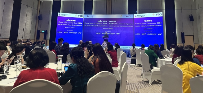 Diễn đàn Doanh nhân Nữ Việt Nam 2024: Phụ nữ dẫn đầu kỷ nguyên chuyển đổi kép