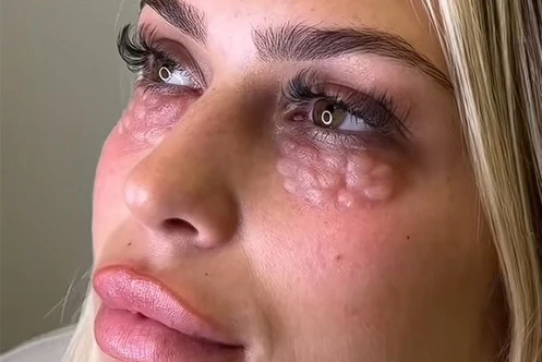 Hiểm nguy từ trào lưu tiêm thẩm mỹ như da rắn