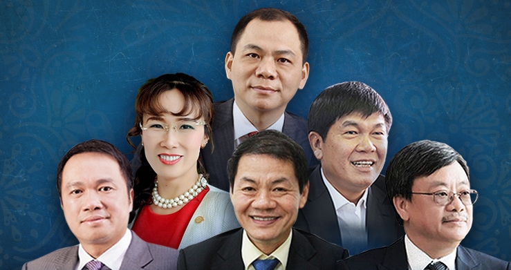 Năm 2024, tài sản các tỷ phú Việt biến động thế nào?