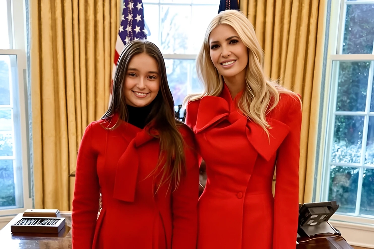 Arabella Rose Kushner, Ivanka Trump, Tổng thống Donald Trump, Super Bowl 2025, thời trang Nhà Trắng