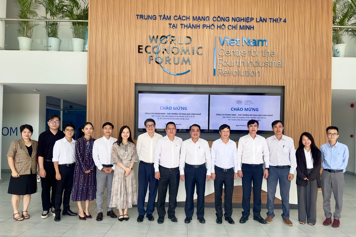 HCMC C4IR, chuyển đổi số, đổi mới sáng tạo, trí tuệ nhân tạo, công nghệ cao, TP.HCM, Diễn đàn Kinh tế Thế giới