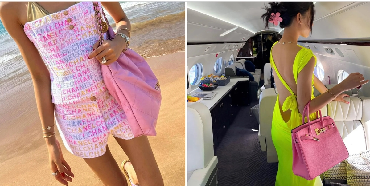 Becca Bloom, cuộc sống xa hoa, TikTok RichTok, hàng hiệu, Thung lũng Silicon, đám cưới Villa Balbiano
