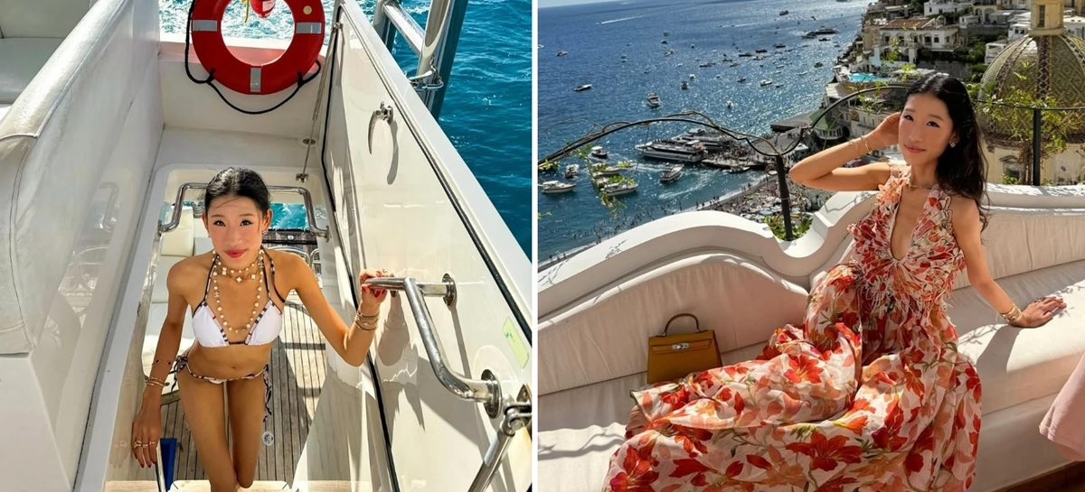 Becca Bloom, cuộc sống xa hoa, TikTok RichTok, hàng hiệu, Thung lũng Silicon, đám cưới Villa Balbiano