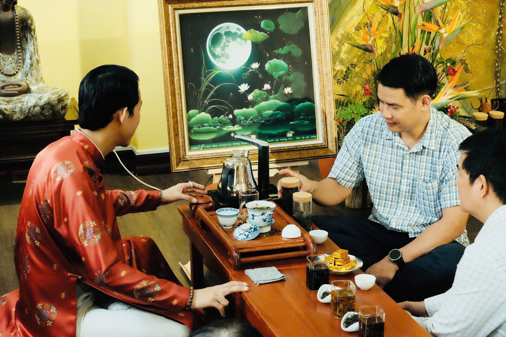 Trà Việt, báo chí, An Viên Trà, Thiền trà, văn hóa thưởng trà, cây chè cổ thụ, ngày báo chí 21/6