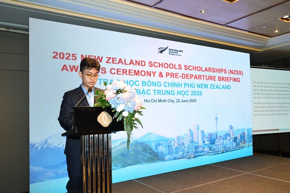 học bổng NZSS 2025