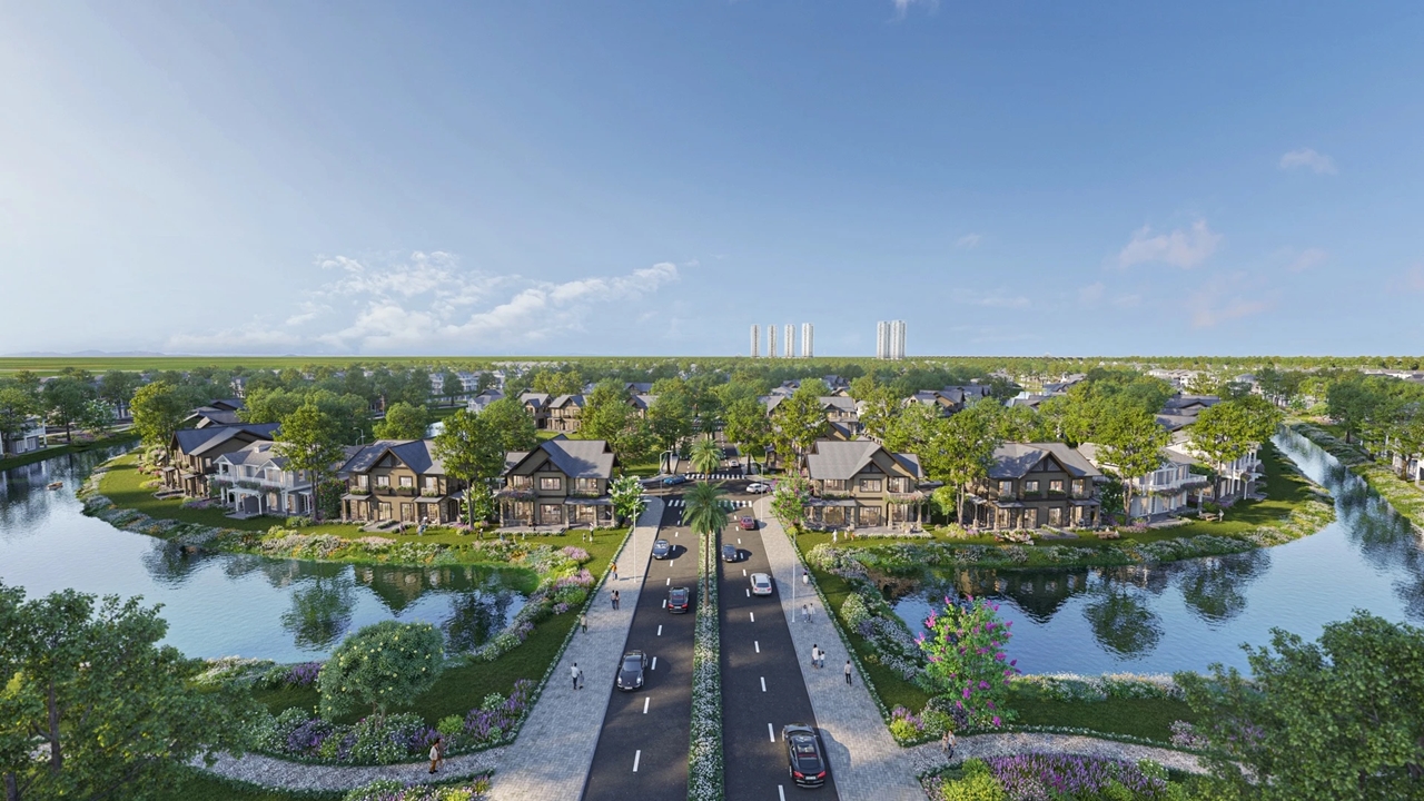 Biệt thự đảo Ecopark, Retreat Island, Ecopark miền Nam, biệt thự mặt nước, Eco Retreat