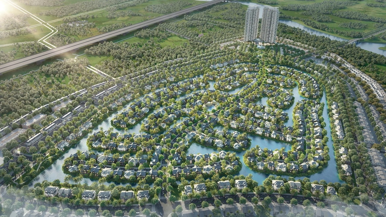 Biệt thự đảo Ecopark, Retreat Island, Ecopark miền Nam, biệt thự mặt nước, Eco Retreat