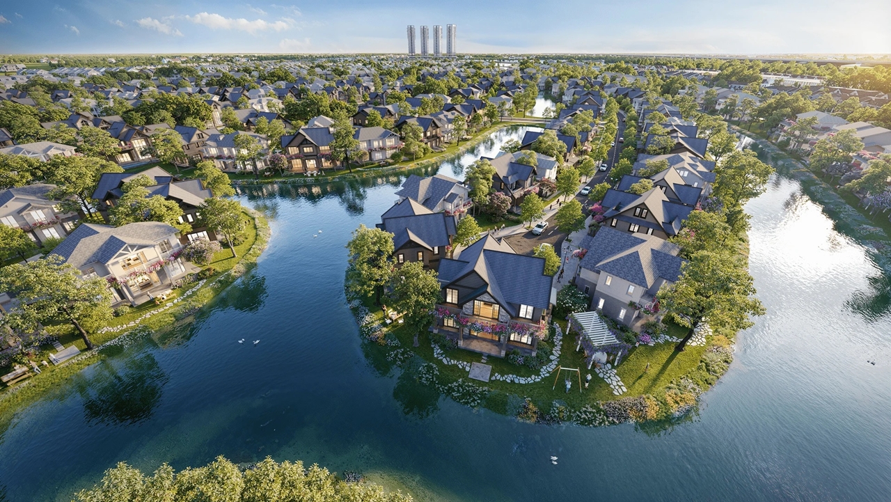 Retreat Island, biệt thự đảo, Ecopark, Eco Retreat