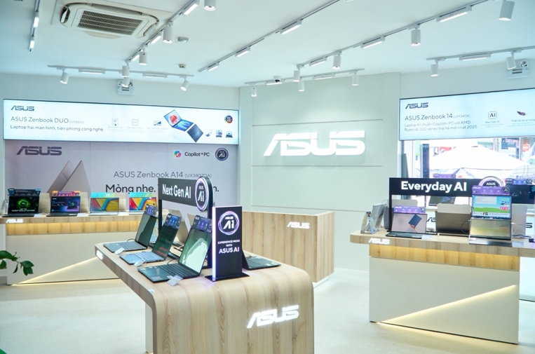 ASUS, ASUS Exclusive Store, laptop ASUS, laptop AI, Copilot+ PC, trải nghiệm công nghệ, ASUS TP.HCM