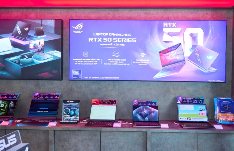 ASUS, ASUS Exclusive Store, laptop ASUS, laptop AI, Copilot+ PC, trải nghiệm công nghệ, ASUS TP.HCM