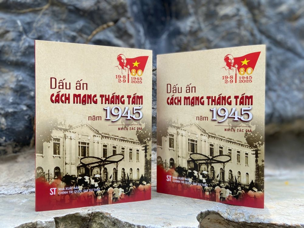 Dấu ấn Cách mạng Tháng Tám, sách lịch sử, Nguyễn Thái Bình, Cách mạng Tháng Tám 1945, NXB Chính trị quốc gia Sự thật