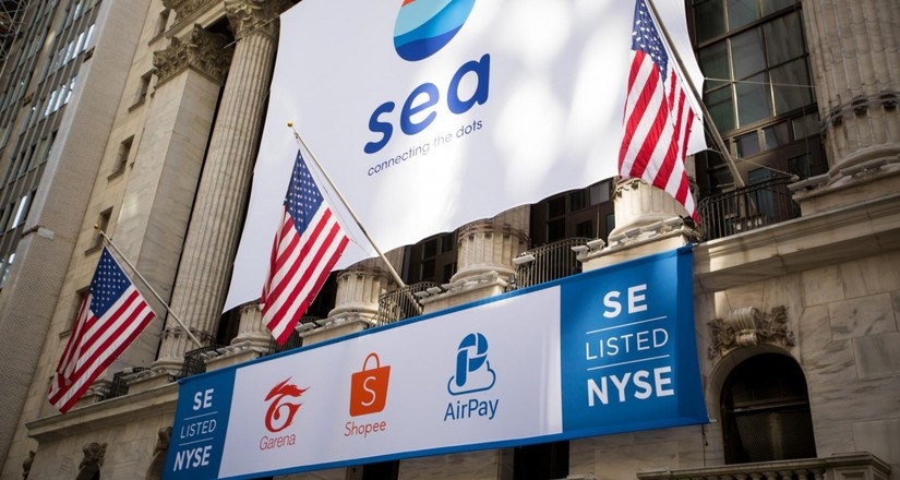 Sea Group, công ty mẹ Shopee, Shopee Đông Nam Á, vốn hóa Sea Group, tăng trưởng thương mại điện tử, TMĐT Đông Nam Á, thị phần Shopee