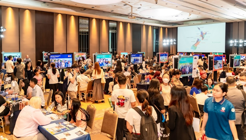 Ngày hội Giáo dục New Zealand 2025, du học New Zealand, học bổng New Zealand, cơ hội du học cho học sinh Việt Nam