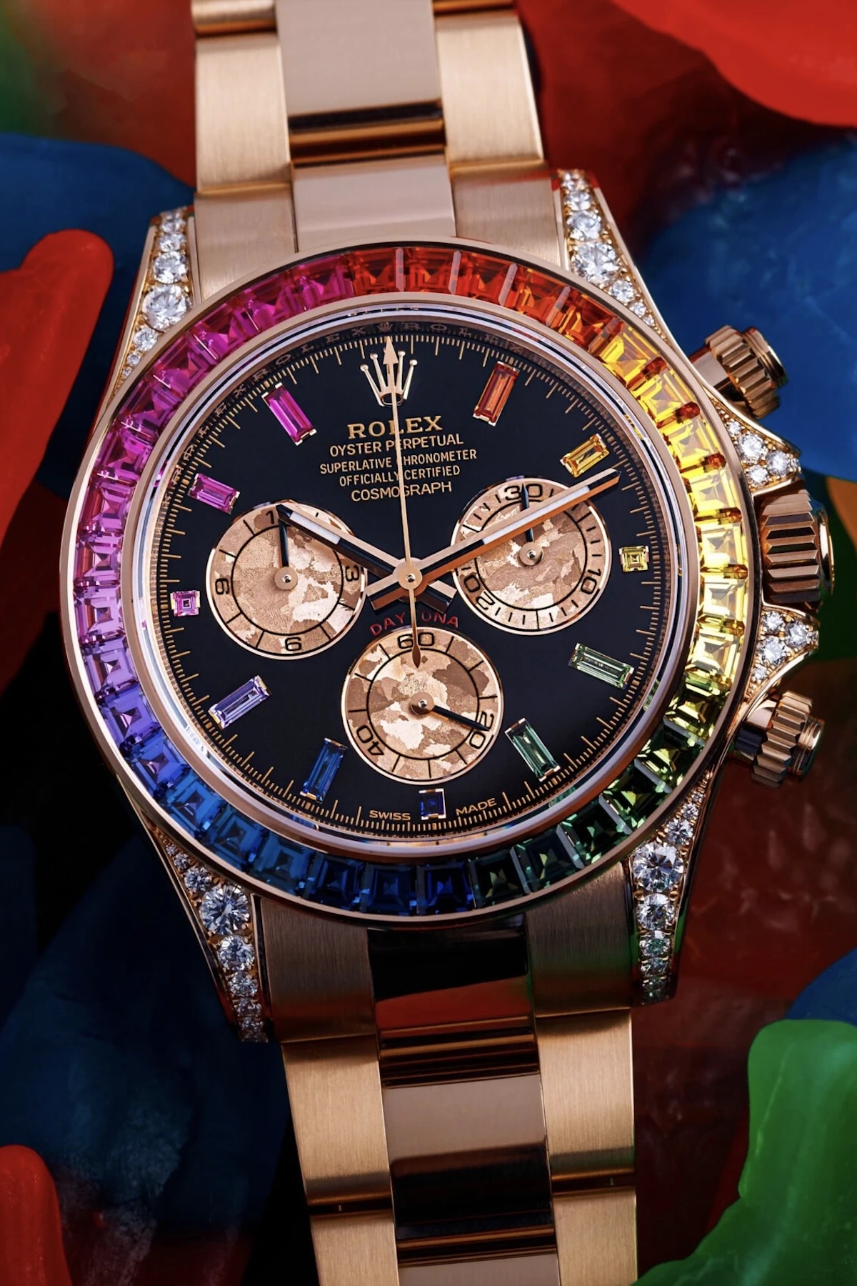 Travis Kelce, Taylor Swift, Rolex Daytona Rainbow, đồng hồ cầu vồng, Rolex 1 triệu USD, đồng hồ xa xỉ