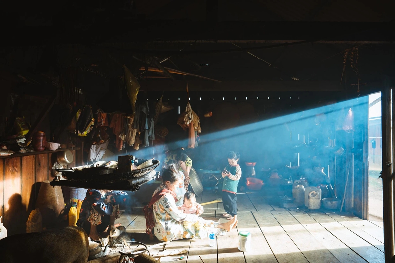 Lắng đọng trong ngôi làng Kon Tu Ma giữa Măng Đen