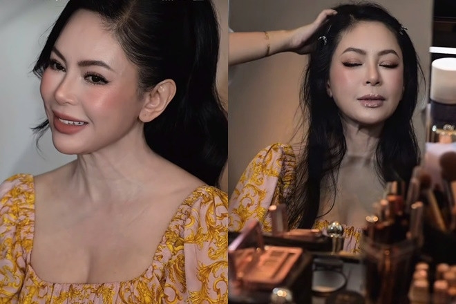 Mẹ Tiên Nguyễn gây sốt vì vẻ đẹp “không tuổi”