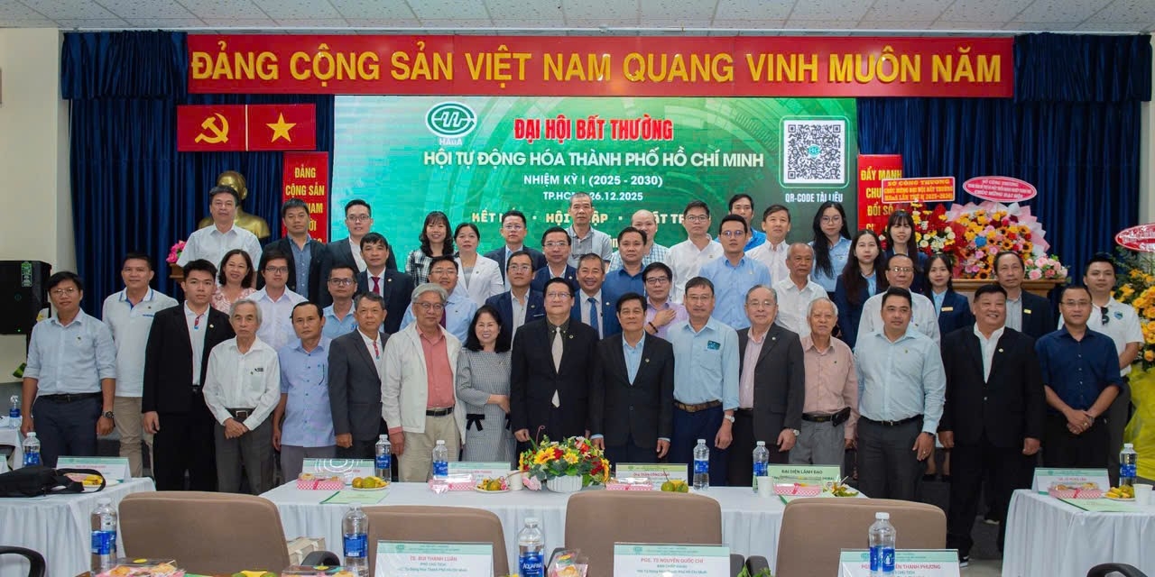Đại hội bất thường Hội Tự động hóa TP.HCM, Hội Tự động hóa TP.HCM nhiệm kỳ I 2025–2030, tự động hóa TP.HCM, đại hội Hội Tự động hóa TP.HCM