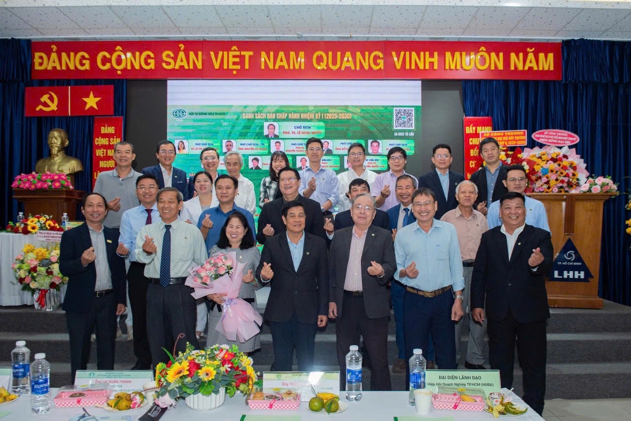 Đại hội bất thường Hội Tự động hóa TP.HCM, Hội Tự động hóa TP.HCM nhiệm kỳ I 2025–2030, tự động hóa TP.HCM, đại hội Hội Tự động hóa TP.HCM