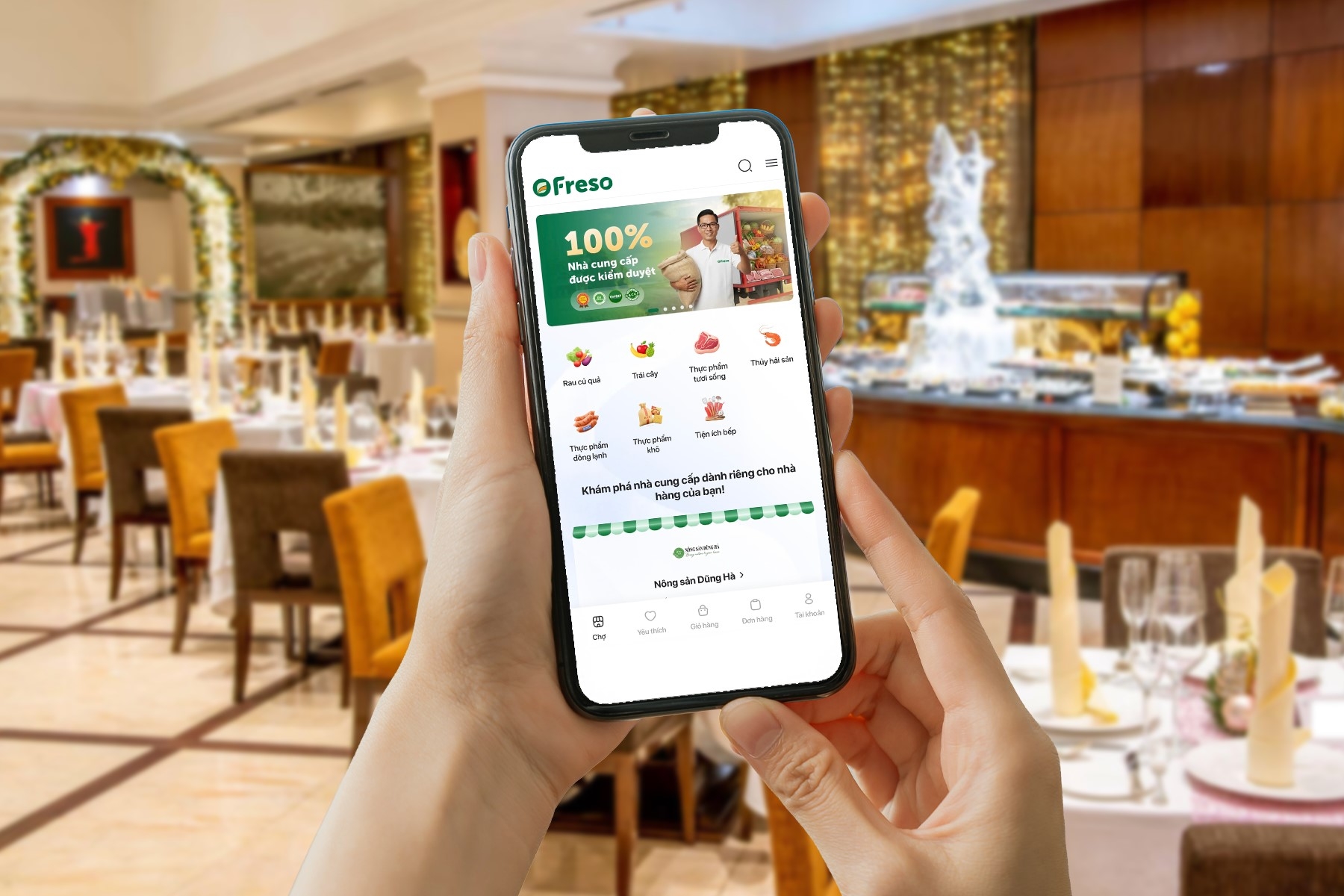 Freso, sàn thương mại điện tử nông sản, TMĐT nông sản B2B, Viettel, VDS, chuỗi cung ứng nông sản, ngành F&B, hóa đơn điện tử, truy xuất nguồn gốc