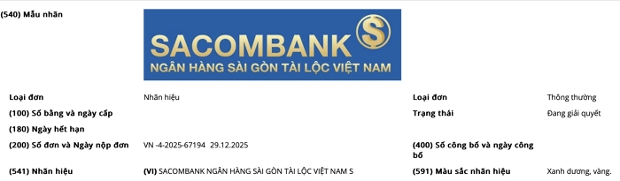 Sacombank, đổi tên Sacombank, Ngân hàng Sài Gòn Tài Lộc Việt Nam, Nguyễn Đức Thụy, STB, tái định vị thương hiệu Sacombank, Đại hội cổ đông Sacombank 2026
