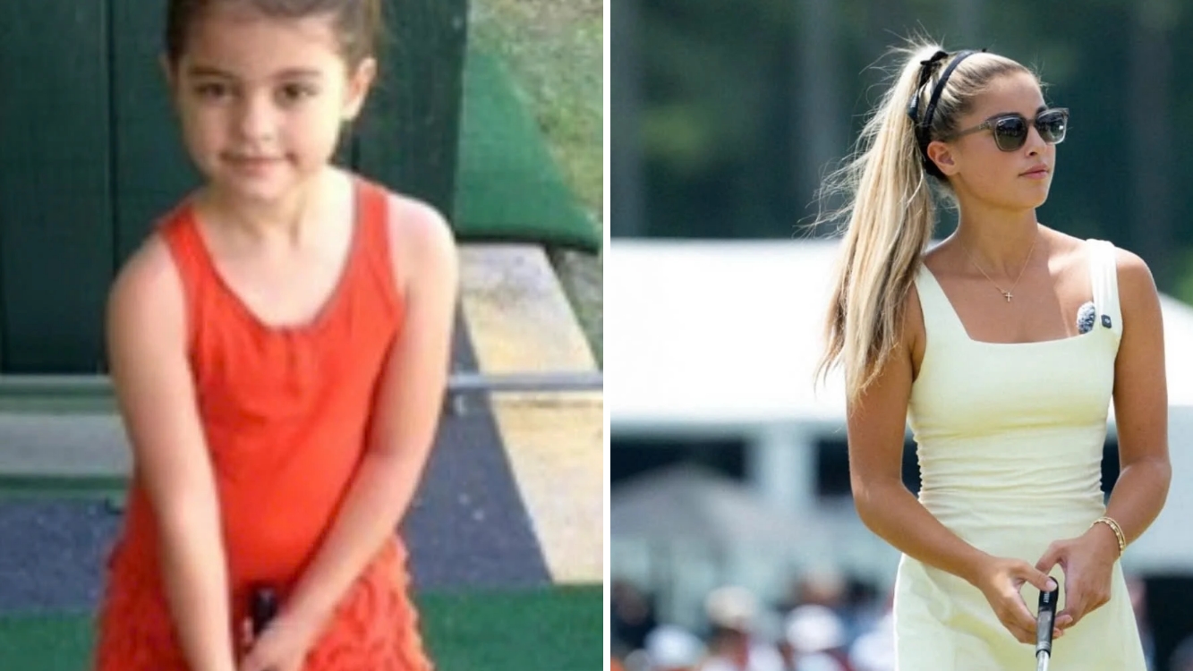 Gabriella DeGasperis, golfer 18 tuổi, golf nữ, golf và mạng xã hội, golf trẻ, Jon Rahm, Stephen Curry