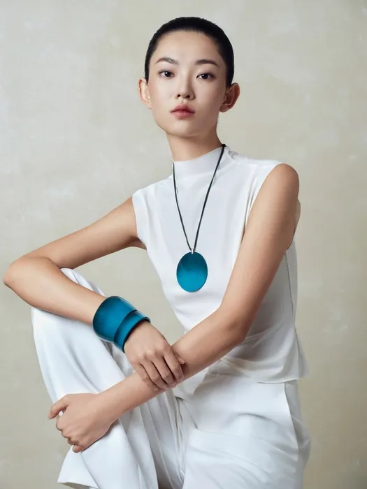 Vòng tay Sundance bản lớn, vòng tay sơn mài, vòng tay bản to nữ, vòng tay màu đỏ, vòng tay xanh lam, trang sức nữ hiện đại