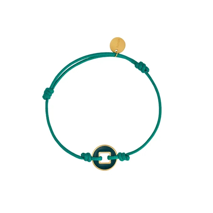 Vòng tay Horizon, vòng tay mạ vàng, vòng tay xanh lá, vòng tay xanh dương, vòng tay unisex, trang sức cá tính