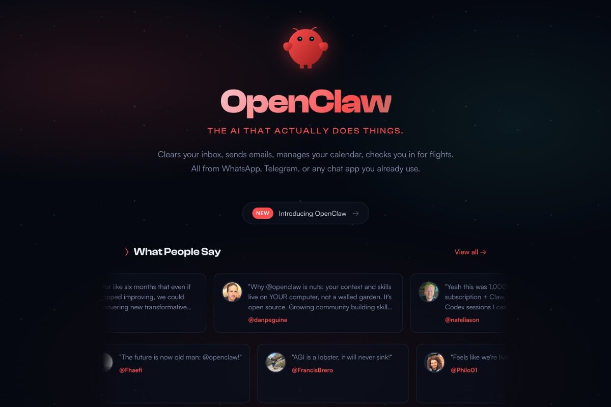 OpenClaw là gì, AI Agent OpenClaw, nền tảng AI tự động, OpenClaw mã nguồn mở, công nghệ AI agent, OpenClaw GitHub