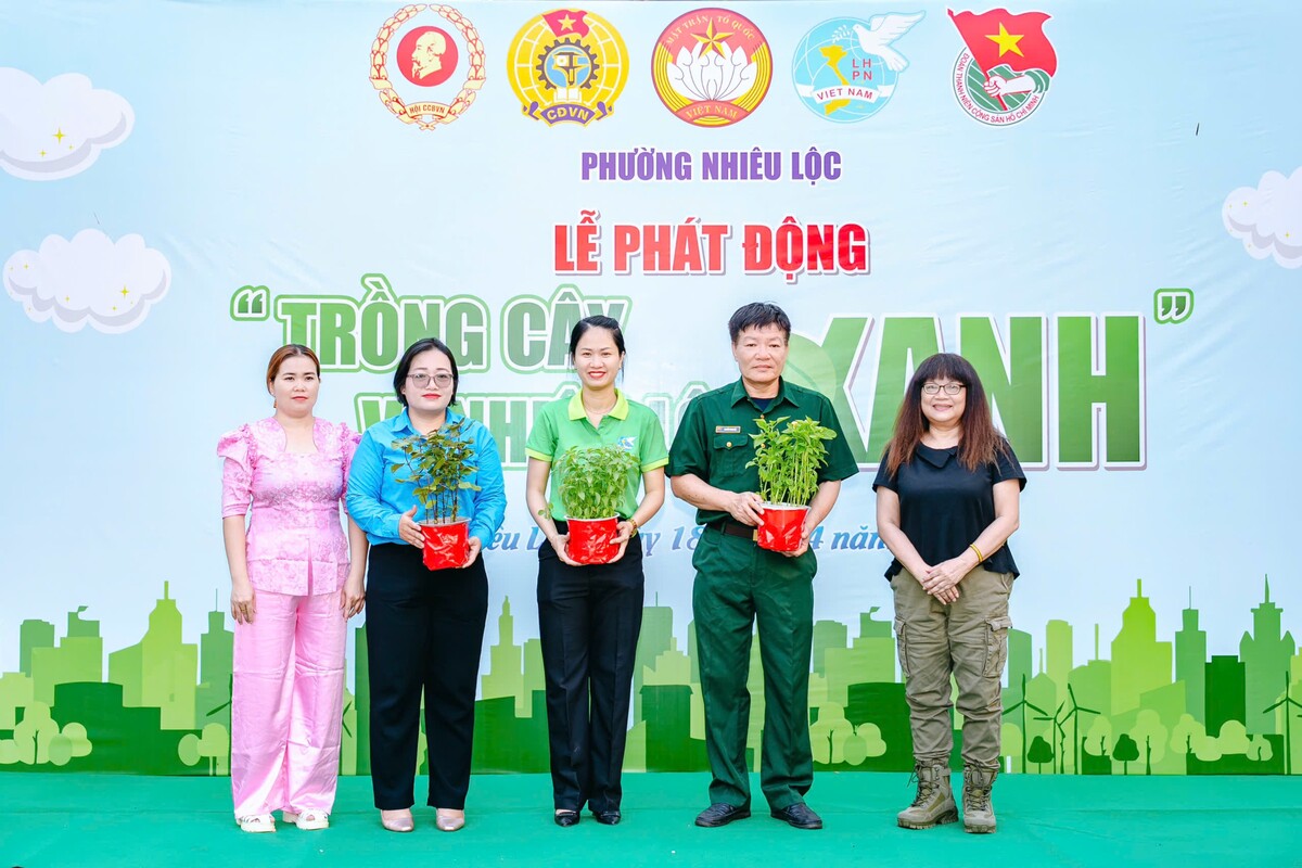 Phường Nhiêu Lộc phát động chuỗi hoạt động 'Nhiêu Lộc xanh - Nếp sống xanh'