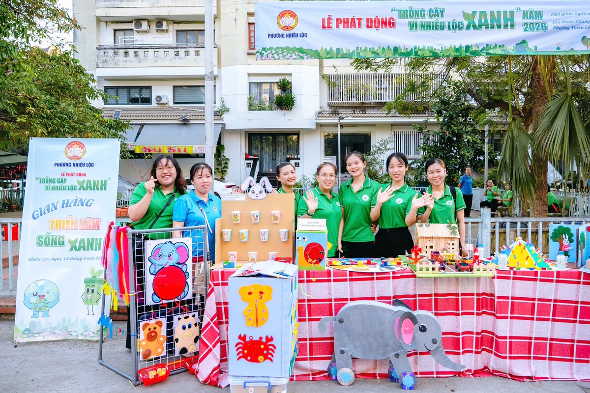 Phường Nhiêu Lộc phát động chuỗi hoạt động 'Nhiêu Lộc xanh - Nếp sống xanh'