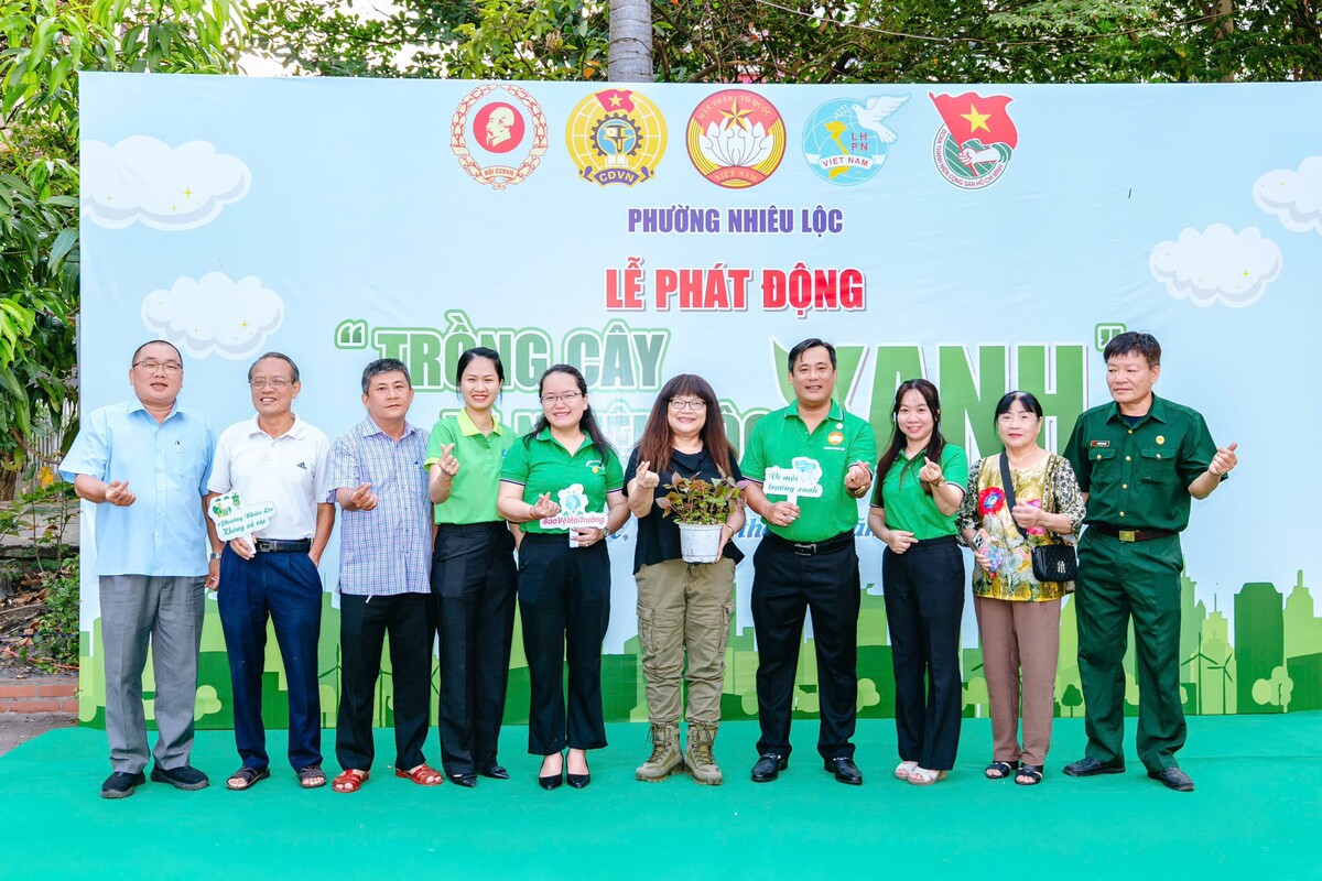 Phường Nhiêu Lộc phát động chuỗi hoạt động 'Nhiêu Lộc xanh - Nếp sống xanh'