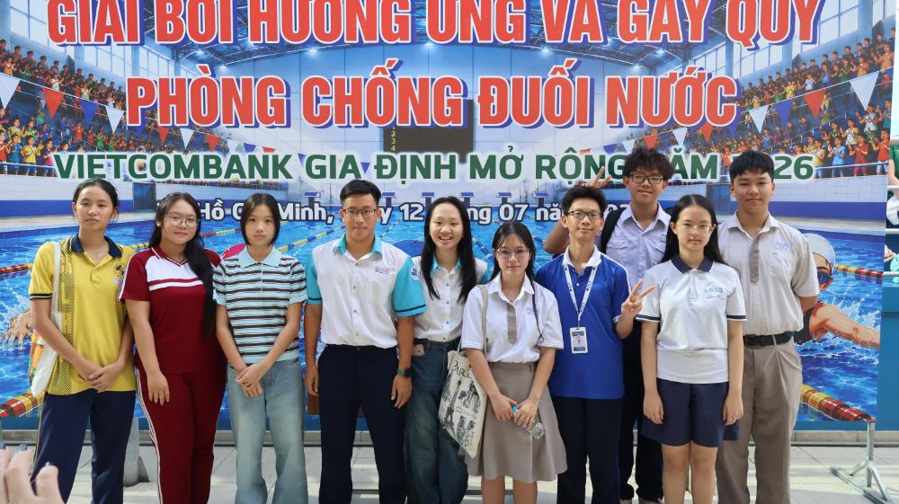   Giải Bơi Vietcombank Gia Định mở rộng 2026: Quỹ Kiến Vàng chung tay vì một cộng đồng không đuối nước